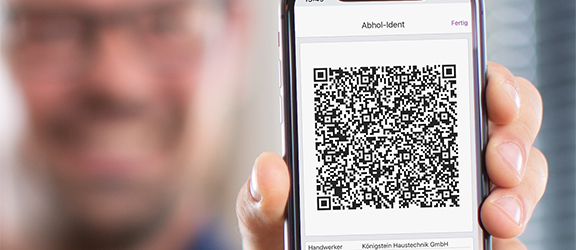 Label Mobile Abholident