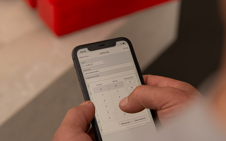 Label Software Zeiterfassung Label Mobile