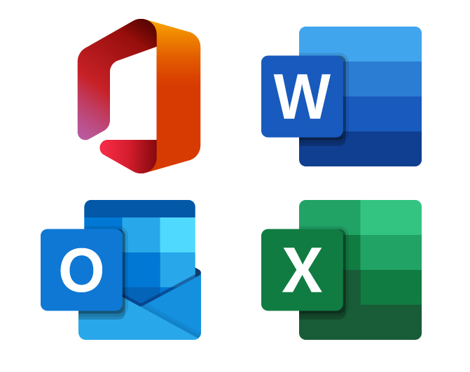 Microsoft Office Logos