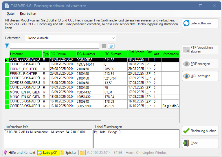 E Rechnung RG Abholen Und Verarbeiten Mit der XRechnung bietet Labelwin Ihnen eine Möglichkeit der elektronischen Rechnung an.