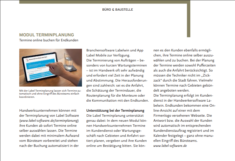 Artikel Si 05 2025 Terminplanung Artikel Si 05 2025 Terminplanung
